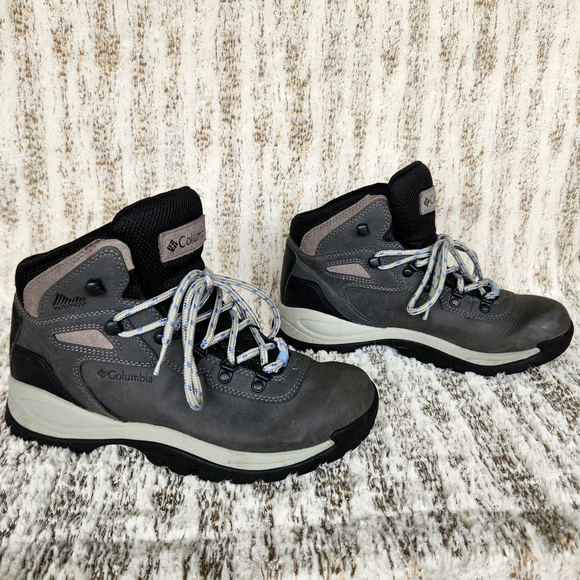 Columbia "Newton Ridge Plus Waterproof" Hiking Boot Grey | Women's Size 9.5 Wide - Picture 8 of 16
